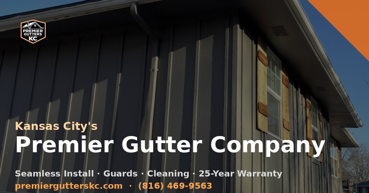 Premier Gutters KC - premium copper gutter installation across the Kansas City metro